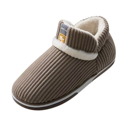 

Fsqjgq Mens Slippers 13 Men Warm Slippers Home Warm Cotton Slippers Winter Home Cotton Slippers Fashion Cute Printed Thermal Slippers Casual Home Shoes Mens Slippers Size 11 Hard Sole Coffee 40-41