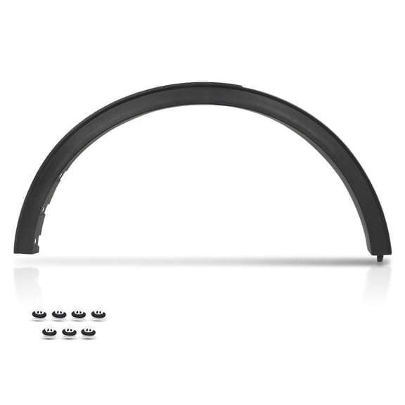 Black Rear Fender Flare Wheel Opening Molding Right Passenger Side Fit For 2020-2022 Ford Escape