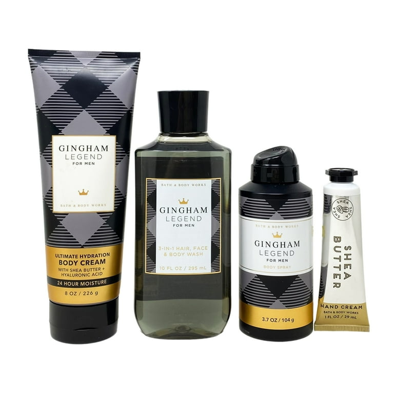 Gingham Bath & Body Works 4セット Bath and Body Works Gingham Deluxe Gift Set - Fragrance Mist