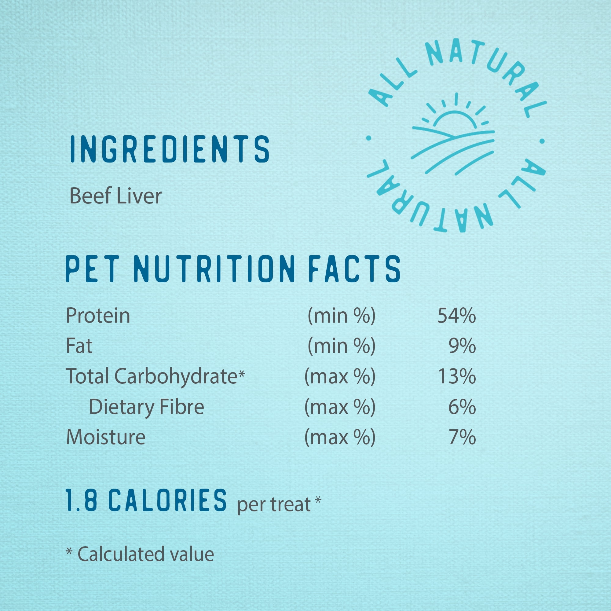 Caledon Farms Beef Liver Bites Value pack 355 Grams, Dog Treats, 355g
