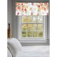 thumbnail image 3 of Maple Leaf Valances for Windows Fall Fallen Leaves Branch Autumn Plant Kitchen Valance Curtain Rod Pocket Small Curtains for Cafe Bathroom Laundry Basement 60" x 18", 3 of 8