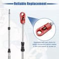 thumbnail image 4 of Unique Bargains 2pcs 24ft 276 Inch Marine Type 3300/33C Throttle Shift Remote Control Box Cable with Clevis Black, 4 of 6