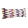 thumbnail image 5 of Ox Bay Cailee Chevron Throw Pillow, 14" x 36", White and Multicolored, 5 of 9