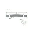 thumbnail image 2 of Headstock String Retainer Tension Bar for Electric Guitar Replacement 52mm Black, 2 of 7