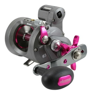 Okuma, Fishing Cold Water Line Counter Reel, CW-354D, 350 Size - Walmart.com