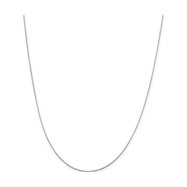 Jewelry By Sweet Pea Designer Sterling Silver 85mm Diamond Cut Round Spiga Necklace Length 18 Width 0 85 Made In Italy Jewelry By Sweet Pea Creations Walmart Com Walmart Com
