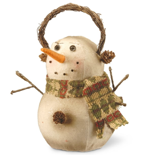 National Tree Snowman Decoration-Size:9.5