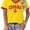 Yellow, variant on 2026 Soccer Cup Mexico Jersey for Women - Y2K V-Neck Football Shirt Graphic Top - Short Sleeve for Summer Sports
