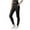 Black, variant on Summer Girls Yoga Pants,Girls Leggings,Children's Solid Casual Elastic Waistband Drawstring With Side Pockets Work Pants