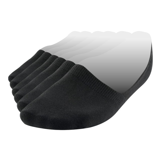 Calcetines Invisibles para Hombre Gaon Calcetines Cortos de Algodón 6 Piezas Negro Grande