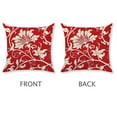 thumbnail image 5 of Set of 2 floral pattern Throw Pillow Covers, Zip Closure Home Furnishing, 5 of 8