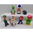 thumbnail image 2 of Super Mario Bros Yoshi Luigi Bowser Figuras de acción Niños Adornos hechos a mano Juguete de dibujos animados Mantequilla Regalos de fiesta de Navidad 7 estilos por juego zhangmengya LED, 2 of 2