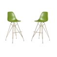 thumbnail image 1 of Heavenly Collection Or & Vert Tabouret de Bar, 1 of 3