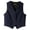 NAVY, variant on Garment Women's Fully Lined V-Neck  Economy Vest, Style 7490
