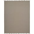 thumbnail image 2 of Nourison Otto Solid Taupe 8' x 10'6" Area Rug, (8x11), 2 of 8