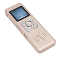 thumbnail image 2 of Grabadora de voz Digital, reducción de ruido inteligente, micrófono Dual, voz a texto, dispositivo de grabación activado por voz, grabadora MP3 32G, 2 of 5
