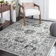thumbnail image 2 of SAFAVIEH Tulum Arturas Traditional Area Rug, 8' x 10', Ivory/Black, 2 of 8