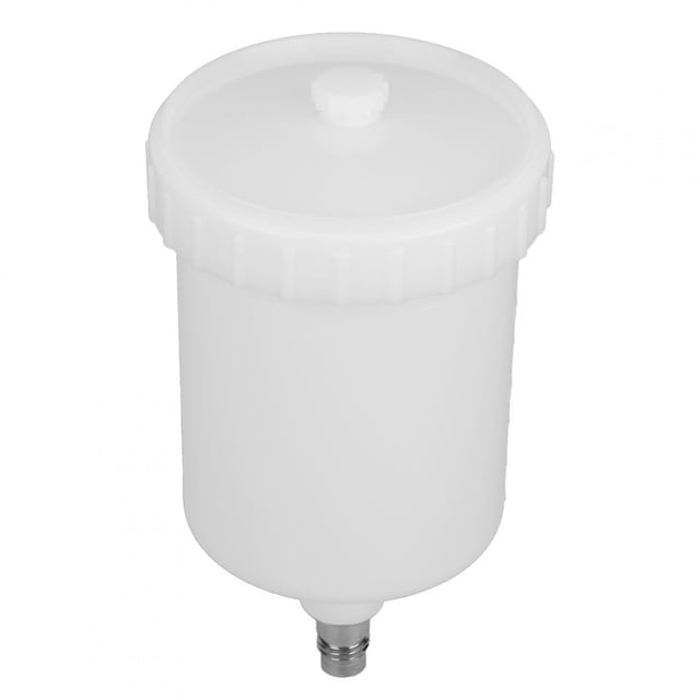 Taza de pintura en aerosol, 600 ml, pintura plástica profesional, bote en aerosol para pintura plástica, accesorio para aerógrafo, rendimiento probado