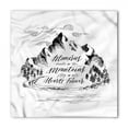 thumbnail image 1 of Saying Bandana, Memories in Mountains, Unisex Head and Neck Tie, by Ambesonne, 1 of 2