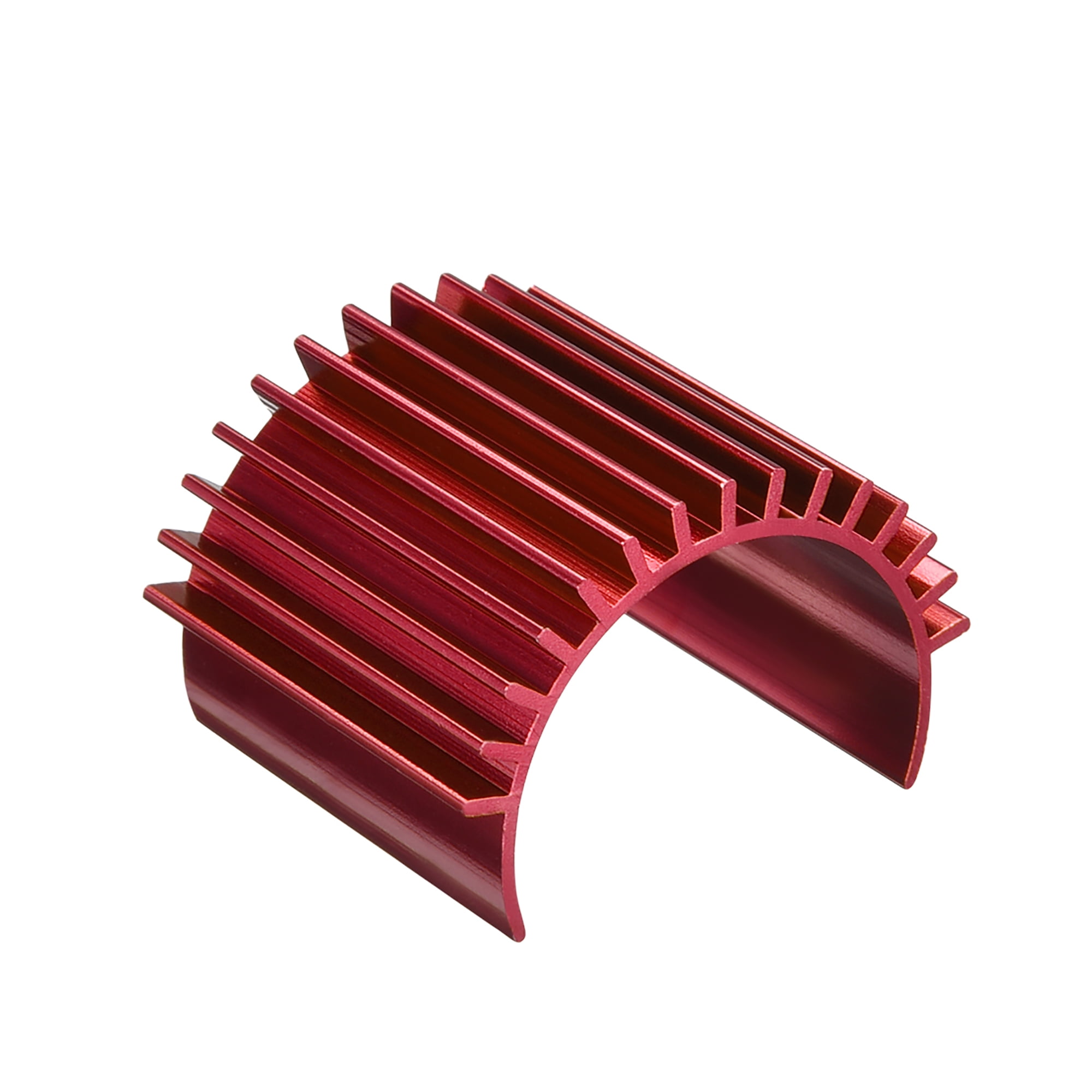 Aluminum Electric Engine Motor Heatsink Fins Cooling Red For RC 380 390