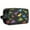 Colorful Dinosaurs Black, variant on Toiletries Bag,Colorful Dinosaurs Bones Pattern Mens Womens Toiletry Bag Bathroom Bag,Waterproof Toiletry Travel Bag Dopp Kit Shaving Bag 11x6.3x5.1 Inch