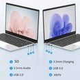 thumbnail image 3 of 14.1" Windows 11 Pro Laptops Office 2024 6GB RAM 512GB SSD Conference camera 2.6 GHz Lightweight Business Laptop Computer for Work WiFi5 BT 4.2, 3 of 7