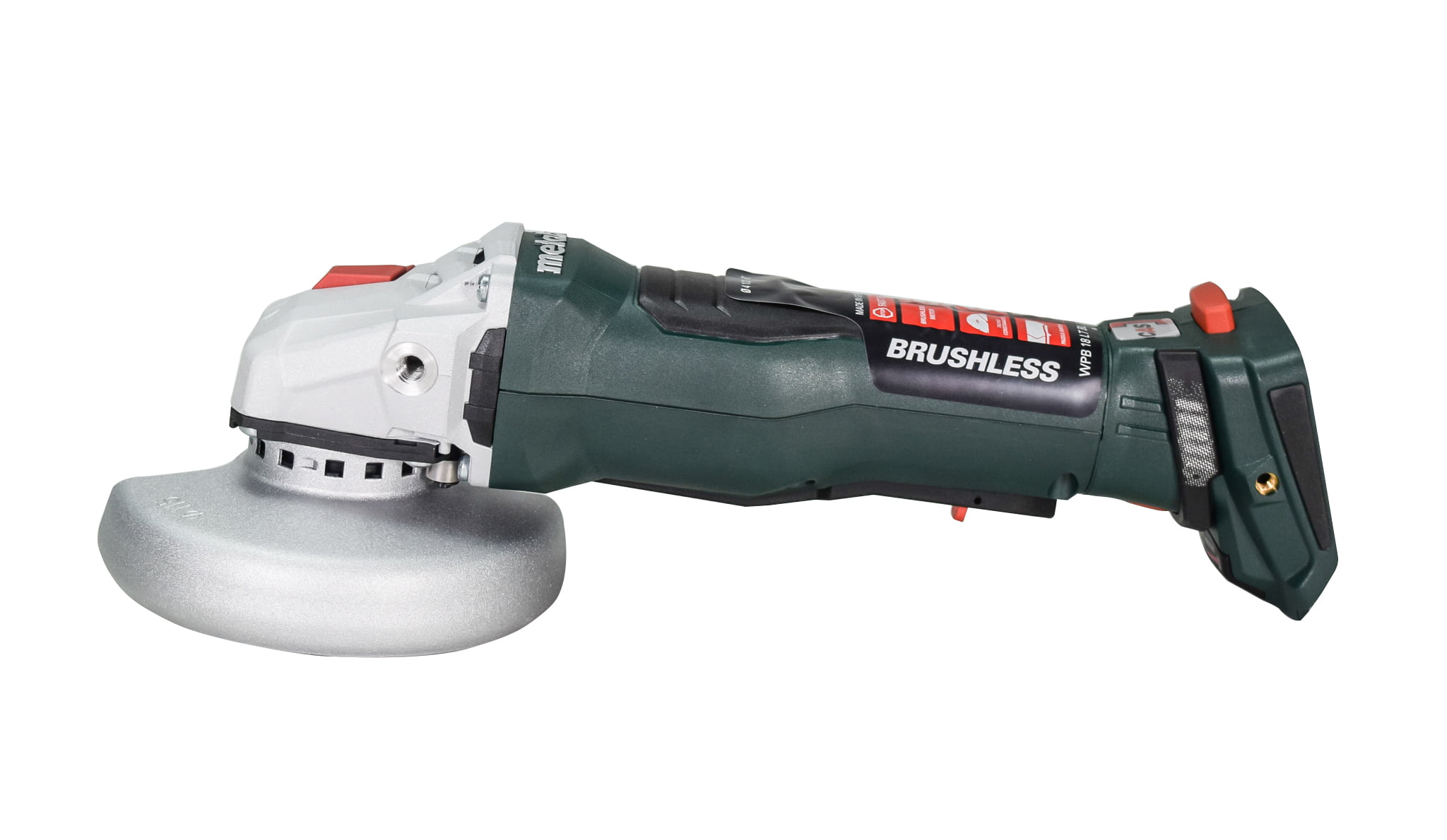 Metabo 603622850 W 11-125 11 Amp 11,000 RPM 4.5 in / 5 in Corded Angle Grinder with Lock-on 