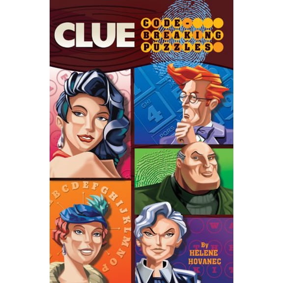 Pre-Owned Clue Code-Breaking Puzzles (Paperback) 1402753608 9781402753602
