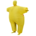 thumbnail image 4 of Traje inflable con máscara navideña, divertido espectáculo, traje de gordo, disfraz de muñeca de dibujos animados, traje blanco, traje inflable azul, 4 of 5
