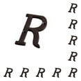 thumbnail image 3 of Letrero de casa Advancent con letras de Metal, decoración de hierro, B17--R 10Conjunto, 3 of 6