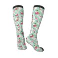 thumbnail image 4 of Balery Bunny And Rose Printed Novelty Socks Men's Women's Crew Socks Sports Socks Knee High Socks Cotton Socks Quirky and Cool Socks, 4 of 9