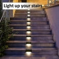 thumbnail image 1 of 4 Pack Solar Deck Lights Led Solar Step Lights Waterproof Fence Lights For Outdoor Steps Fence, 1 of 3