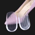 thumbnail image 3 of Semelles de Talon en Gel Transparent Non Ondulées Protecteur de Pied pour Chaussures à Talons Hauts Taille P, 3 of 8