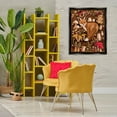 thumbnail image 4 of Stupell Industries Eclectic Fox & Cottage Mushrooms Black Floating Frame Canvas Art, 25 x 31, by Renee Thompson, 4 of 8