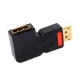thumbnail image 3 of Yazoeia DisplayPort Male to Female Extension Adapter Standard DP Left Angled 90 Degree CJC912-24596, 3 of 8