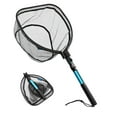thumbnail image 1 of SAN LIKE Fishing Net Collapsible Telescopic Pole Fishing Net - Folding Extend Rubber Coated Freshwater Saltwater Landing Net for Trout Bass Steelhead Salmon, 1 of 7