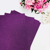 Efavormart 10 Pack PURPLE 12"X 10" DIY Craft Foam Sheets Ultra Fine Glitter Foam Sheets