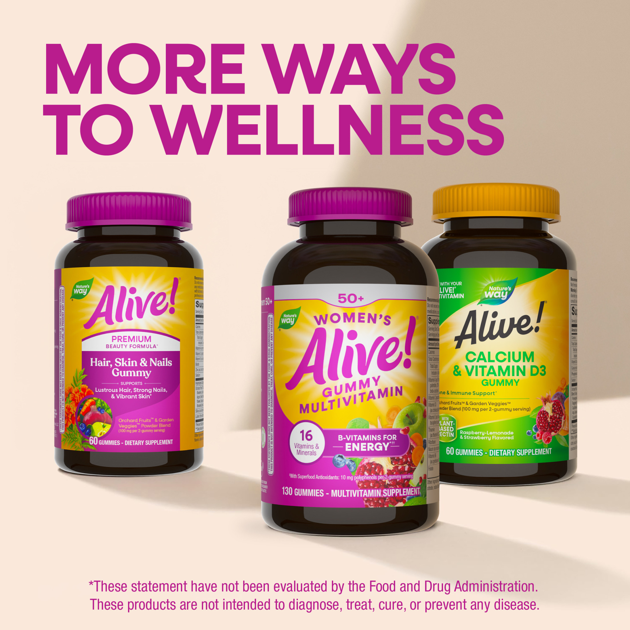 Nature's Way Alive! Women's 50+ Multivitamin Gummies photo 7