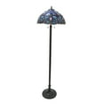 thumbnail image 2 of CHLOE Lighting PRISCILLA Tiffany-style 2 Light Victorian Floor Lamp 18" Shade, 2 of 3