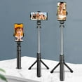 thumbnail image 3 of 2021 Fashion BT Wireless Selfie Tripod Extendable Selfie Stick Aluminium Alloy 360° Rotation Phone Stand, 3 of 8