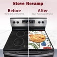 thumbnail image 4 of Dragonfly Butterfly Botanical Stove Top Cover for Electric, Glass Ceramic Stove Cover, Heat Resistant Flat Stovetop Protector, Dish Drying Mats for Kitchen, 4 of 7