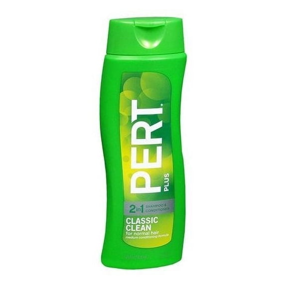 Pert Plus 2 in 1 Classic Clean Shampoo & Conditioner Medium Formula for Normal Hair 13.5 Fl Ounces / 400 Ml ()