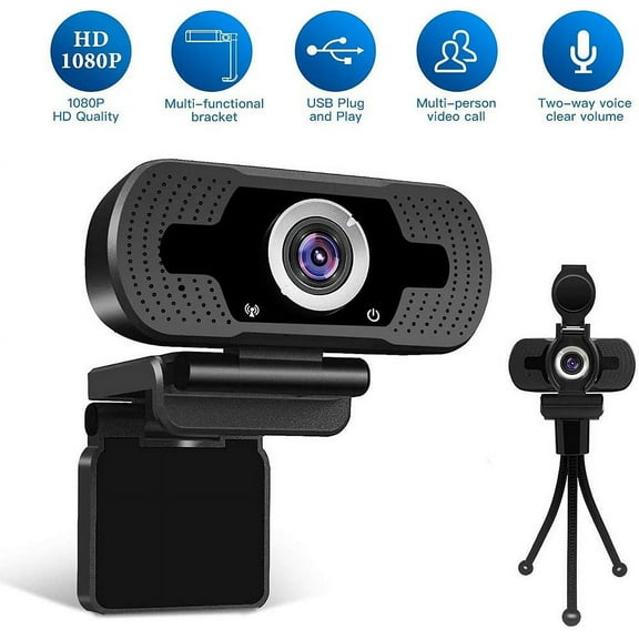 MesaSe 1080P Webcam Full HD USB 2.0 For PC Desktop Laptop Web Camera with Microphone
