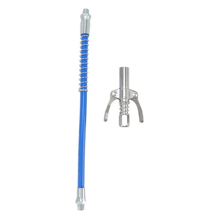 

Grease Tool Coupler Electric Manual High Pressure Oil Nozzle Double Locking Clamp Grease Nozzle with 30.5cm Hose Male Thread G1/8 Type A 9x6x1.8cm/3.5x2.4x0.7in