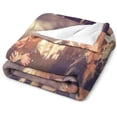 thumbnail image 3 of Custom Blanket with Photo Personalized Customized Picture Name Text Logo Blankets Birthday Anniversary Wedding Memorial Gifts for Dad Mom, Grey, 28"x36" Blankets, 3 of 5