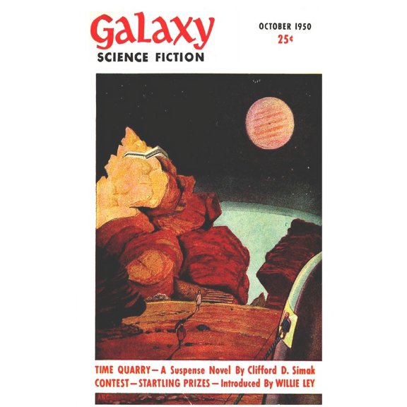 Galaxy Science Fiction, October 1950, (Paperback)