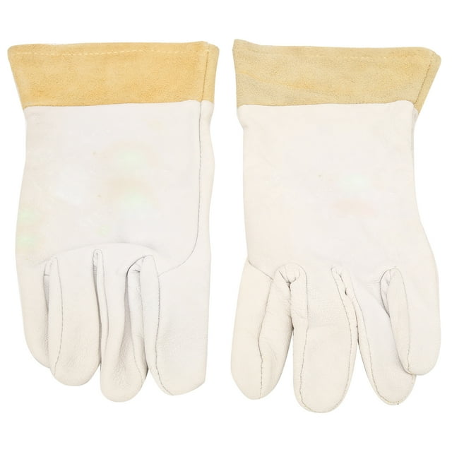 Protector de manos, 1 par de guantes de trabajo de protección de manos para trabajos de soldadura TIG de alta capacidad