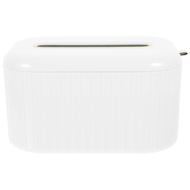 Funda para caja de pañuelos, caja de pañuelos para oficina, caja de pañuelos con resorte para sala de estar, servilletero rectangular