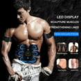 thumbnail image 6 of EMS Electric Smart Trainer Belt USB Rechargeable Electric Body Slimming Massager, 6 of 10