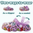 thumbnail image 4 of Drecage Toddler Garden Clogs for Boys Girls Slip on Beach Sandals Kids, 4 of 8